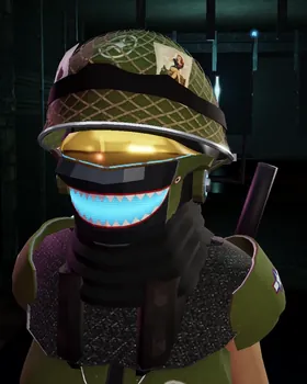 The Liberty helmet and armour