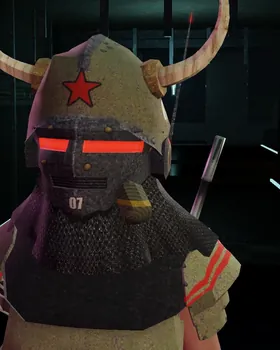 The Bloc helmet and armour